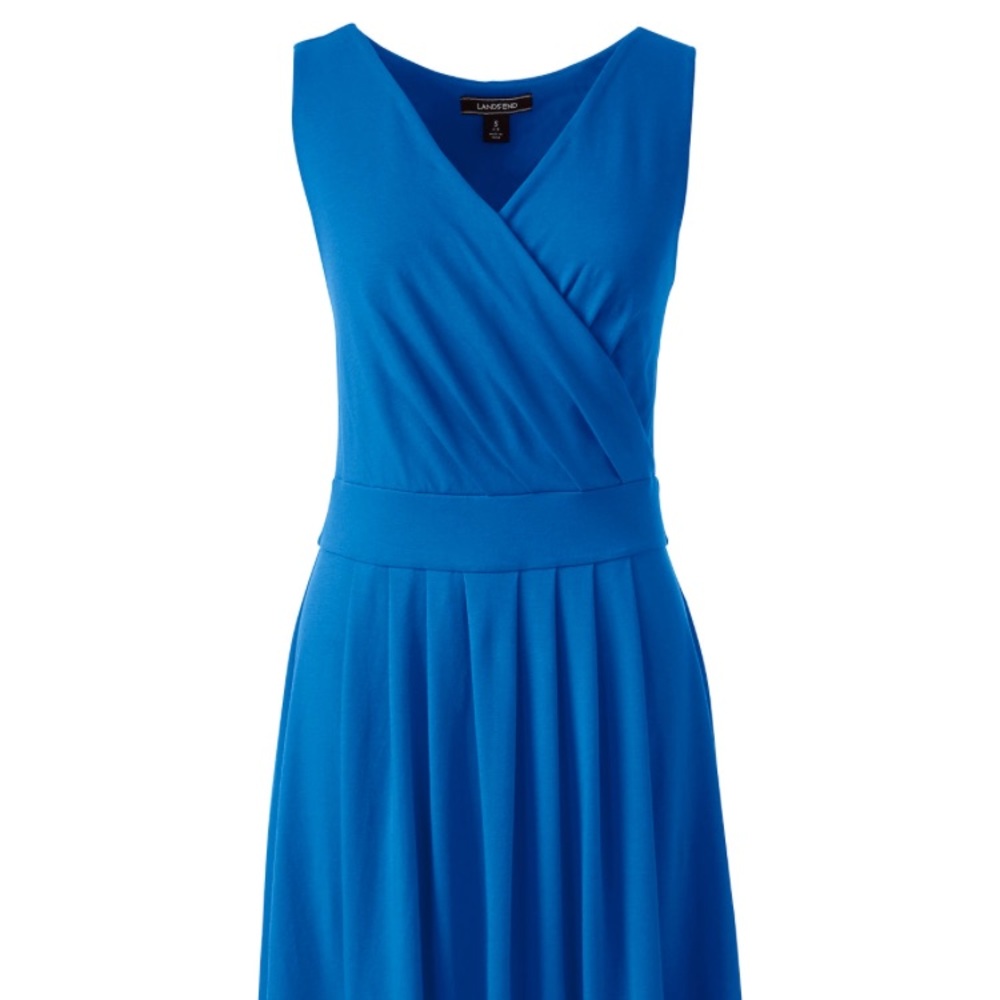 Lands’ End Soft Blue Dress